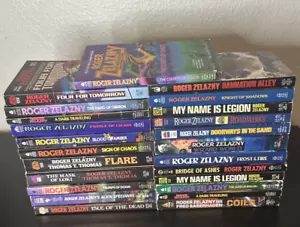 ROGER ZELAZNY 24 Book Lot Vintage Books Science Fiction/ Adventure RARE - Picture 1 of 15