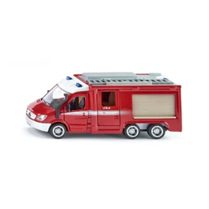 Siku 2113 Mercedes Benz Sprinter 6x6 "Feuerwehr" rot/weiß Maßstab 1:50 - Picture 1 of 1