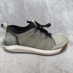 LL Bean Vista Halbschuhe Sneaker Damen 8 M grau braun Leder niedrig Walk Hike - Bild 1 von 15