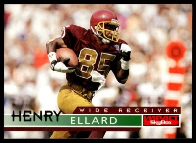 1995 SkyBox Impact #145 Henry Ellard Washington Redskins - Image 1 of 2