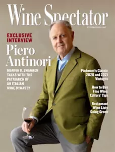 WINE SPECTATOR-APRIL 30, 2025-PIERO ANTINORI-NEW-FAST SHIPPING - Foto 1 di 1
