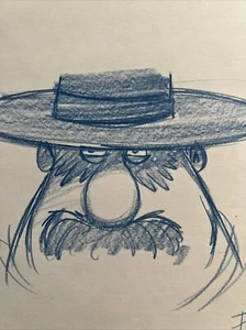Despicable Me 2 Producción Original Dibujo El Macho Por Storyboard Artist Frank - Imagen 1 de 2