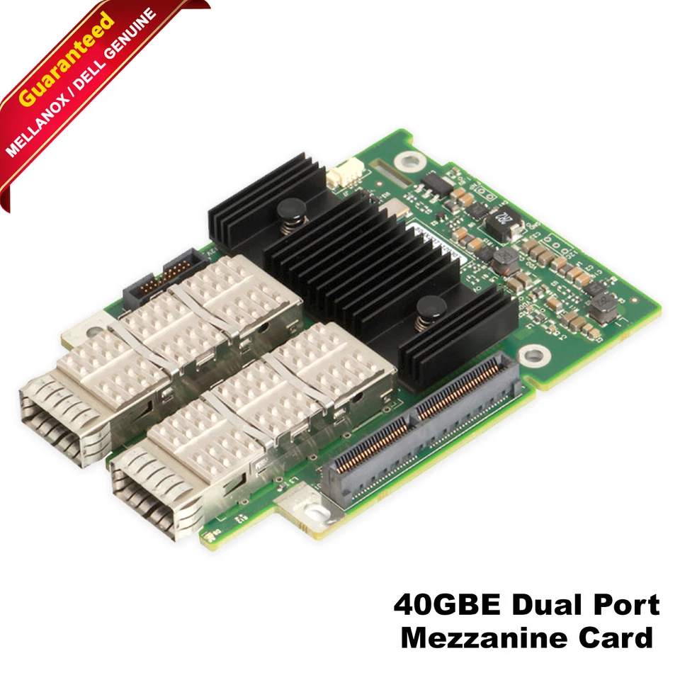 Dell PowerEdge C6100 Mellanox MCX384A 40Gb/s DualPort Network Adapter Card 1965W - Image 1 of 4