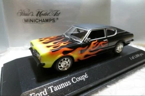 Ford Taunus Coupe Black 1:43 Minichamps 400081322 Extremely Rare - Picture 1 of 5