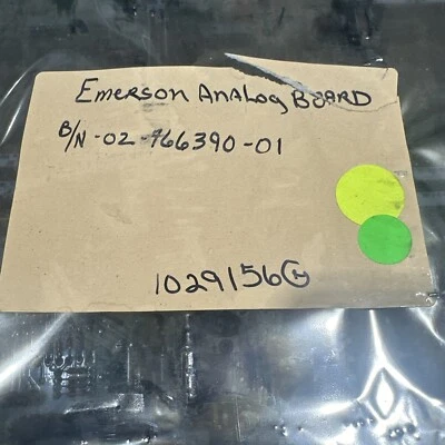 PLACA DE CIRCUITO ANALÓGICO EMERSON B/N:02-766390-01 #1029156G USADA Foto 1 de 3