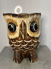 Owl Wooden Collectable Figurine.......