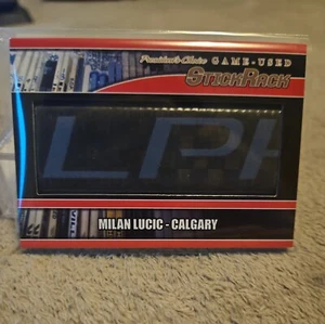Presidents Choice Game Used Stickrack Milan Lucic Calgary 5/10 Firm on Price - Picture 1 of 2