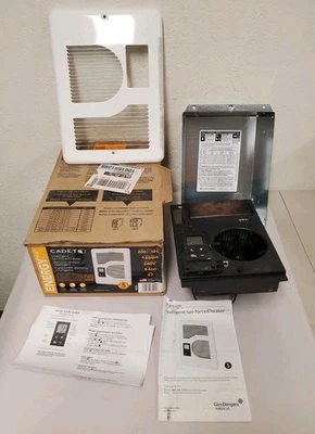 *PARA REPUESTOS/REPARACIÓN* Calentador eléctrico forzado por ventilador de pared Cadet CEC163TW Foto 1 de 4