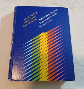 Information Systems: Theory and Practice, 2nd Ed. Burch (Hardcover, 1979) - Imagen 1 de 10