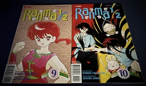 Ranma 1/2 (1998) Viz Comics #9 & #10, Classic Anime, High Grade, Free Shipping! - Picture 1 of 1