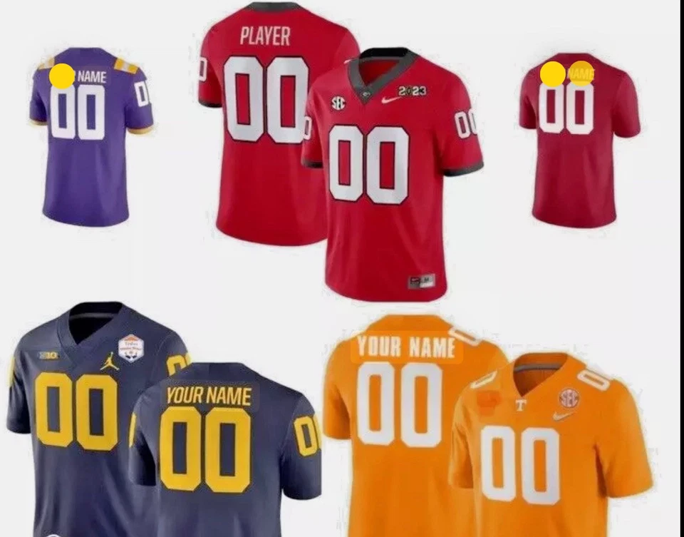 Custom College Football Jersey. Any Team, Any Name, Any number , All Stitched - Image 1 of 4