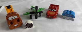 Duplo Pixar Cars Lightning McQueen Mater And Plane Plus More