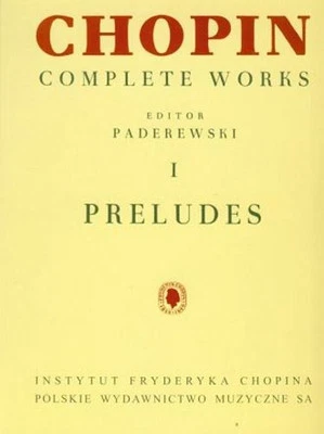 Chopin CW I: Preludes Book [Softcover] Piano Polskie Wydawnictwo Muzyczne - Image 1 of 3