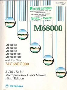 M68000 8-/16-32-Bit Microprocessors User's Manual - Picture 1 of 1