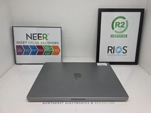 Apple MacBook Pro 16 2021 Space Gray M1 Pro 3.2 GHz 512GB 16GB 16-Core MK183LL/A - Picture 1 of 2