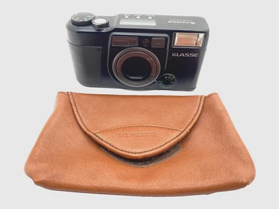 FUJI Fujifilm Klasse Black 35mm Point & Shoot Film Camera From JAPAN - Image 1 of 4