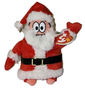 NM* Ty Beanie Baby PATRICK STAR (PATRICK CLAUS) 7.5" MINT TAGS Stuffed Toy - Picture 1 of 6