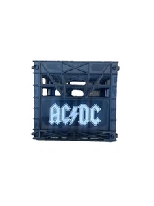 AC/DC KOOL KRATE Crate Only Black 5" CD Storage Crates - Picture 1 of 6
