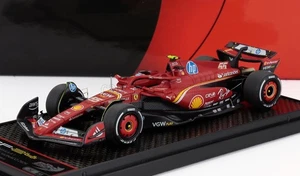 MODELLINO AUTO STATICO BBR FERRARI F1 SF24 SAINZ MONACO GP 2024 SCALA 1/43 - Foto 1 di 7