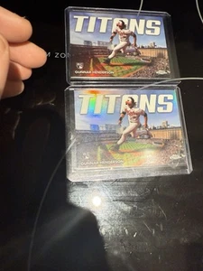 2023 Topps Chrome Gunnar Henderson Titans Refractor RC CT-12 🔥🔥 LOT OF 2 - Picture 1 of 3