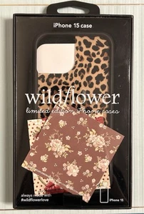 Wild Flower iPhone 15 Hülle - Meow - Neu - Bild 1 von 3