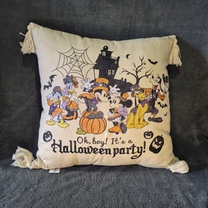 Disney Mickey Mouse & Friends "Oh, Boy! It's a Halloween Party!"  Pillow - Picture 1 of 5