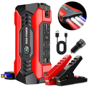 99800mAh Portable Power Bank Pack Car Jump Starter Auto Booster With LED Light - Picture 1 of 19
