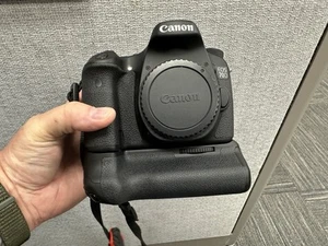 Canon EOS 70D 20.2MP Digital SLR Camera (Body With Battery Grip Only) - Black - Picture 1 of 5