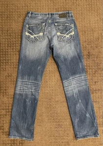 Pantalones de mezclilla elásticos BKE Tyler 34XL tiro medio recto punto grueso 34x35 - Imagen 1 de 6