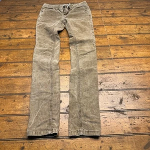 Free People Cordhose Damen Größe 26 hellbraun gerades Bein Freizeit Alltag - Bild 1 von 7