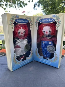 Muñecas Hasbro The Adventures of Raggedy Ann & Andy 75 aniversario 12" de colección 1996 - Imagen 1 de 6