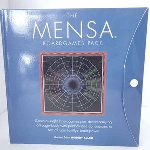 Mensa Board Games Pack (8 Board Games + 64 Page Book) - Imagen 1 de 15