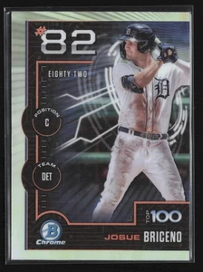 2025 Bowman #BTP-82 Josue Briceno Bowman Scouts Top 100 Detroit Tigers - Bild 1 von 2