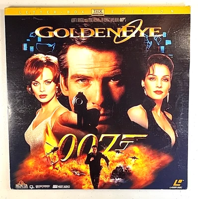 Goldeneye, James Bond 007, Laserdisc 2 Discs (GOOD close to VG) THX Letterbox - Image 1 of 4