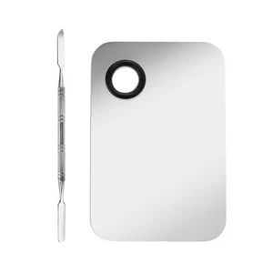 ROSENICE Edelstahl Make-up Mischen Mischen Spatel Werkzeuge - Bild 1 von 8