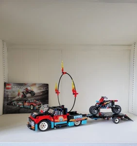 LEGO TECHNIC: Stunt Show Truck & Bike (42106) 100% Complete W/Manual - Picture 1 of 12