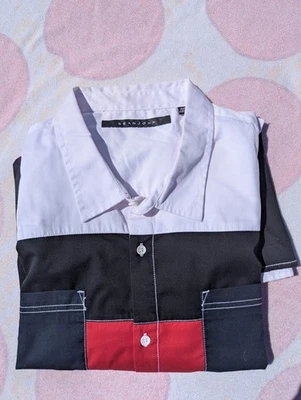 Sean John 纽扣衬衫袖 4X B — 第 1/4 张图片