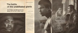 1971 Boxng Article Muhammad Ali vs Joe Frazier , Fight of the Century! 061418 - Picture 1 of 2
