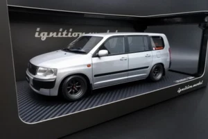 IG1645 modelo de encendido 1:18 Toyota Probox GL (NCP51V) rueda Watanabe plateada - Imagen 1 de 2