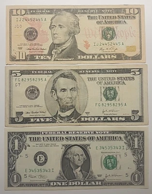 REDAR/REPEATER FANCY SERIAL SET OF 3-5343I - Image 1 of 2