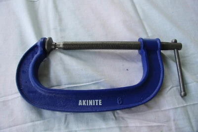 G Clamp 150MM - 6" Clamp Industrial Quality Drop Forged Heavy Duty - image 1 of 4