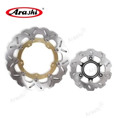 Disco de rotor de freno delantero y trasero para Kawasaki Z400 2018-2024 Ninja ZX-25R 2020-2024 Foto 1 de 4