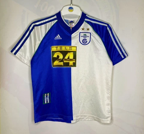 GRASSHOPPERS 1999 2000 HOME FOOTBALL SHIRT SOCCER JERSEY ADIDAS SIZE LB Cover