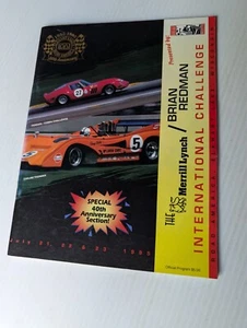 Road America 40th Anniversary Brian Redman Can Am Race Cobra Ferrari Program - Picture 1 of 13