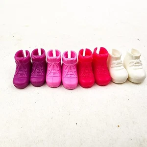 Barbie Chelsea Doll Shoes Boots Lot of 4 Pairs Replacement Parts - Picture 1 of 6