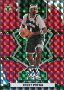 2021-22 Panini Mosaic Prizm Red #182 - Bobby Portis - Bild 1 von 2