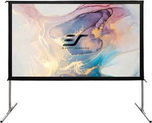 Elite Screens OMS120H2 Yard Master 2 Outdoor Projector Screen with Stand, 16:9 A - Picture 1 of 7