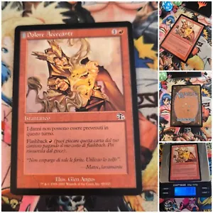 MTG Flaring Pain 🇮🇹 Nm Judgment 2002 Magic The Gathering Deck Card Og Red - Bild 1 von 5