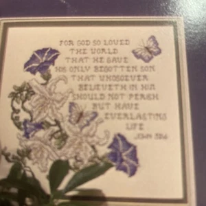 Stoney Creek Christian Cross Stitch patterns The Last Supper Psalm 23 John 3:16 - Picture 1 of 15