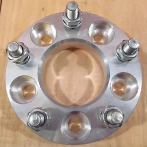 5x130 to 5x4.5 / 5x114.3 US Wheel Adapters 1" thick 14x1.5 studs 84.1 Bore x 4 - Picture 1 of 4